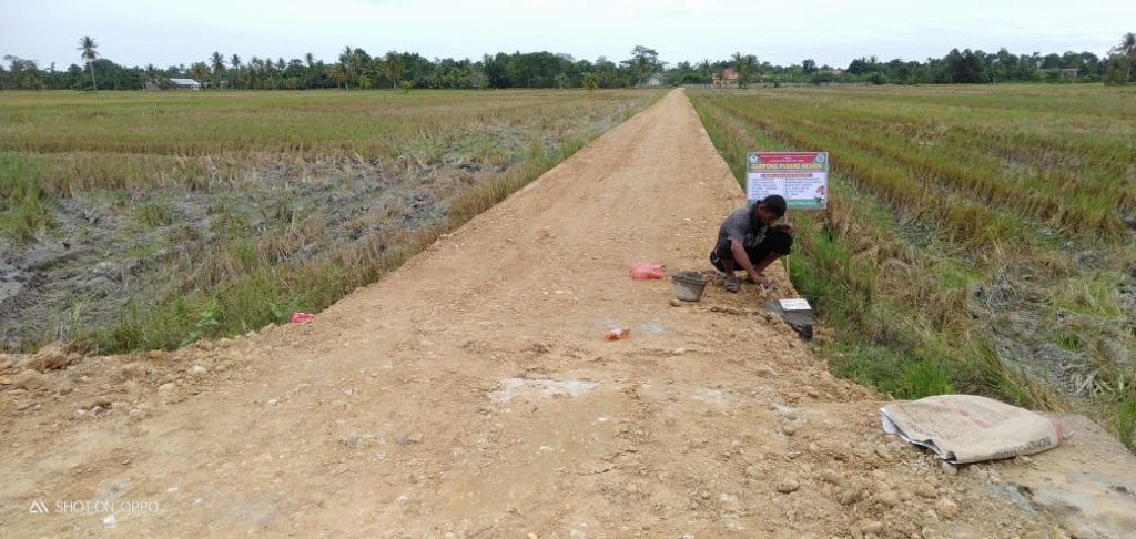 Pembangunan Jalan Usaha Tani Tahun Anggaran 2023