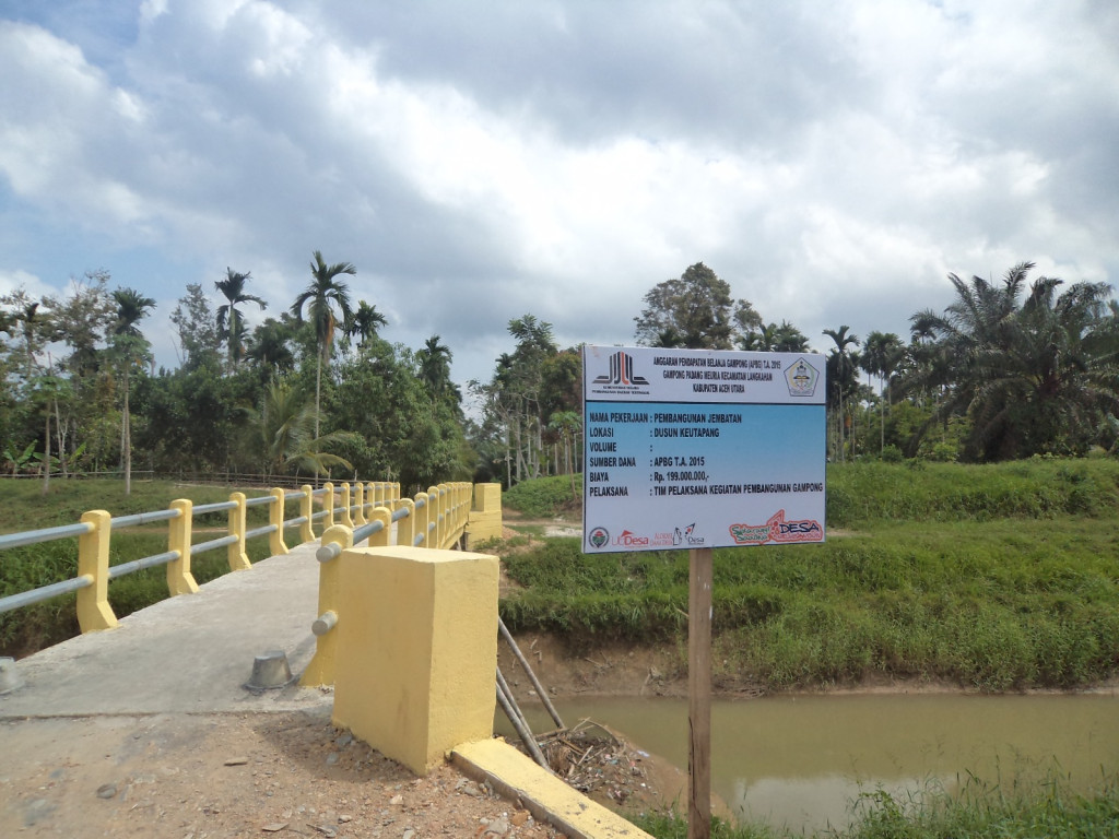 Pembangunan Jembatan Tahun Anggaran 2015