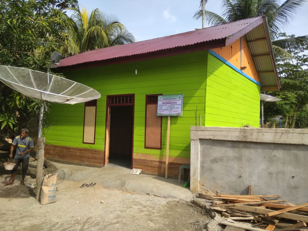 Rehap Rumah 7 Unit Tahun Anggaran 2019